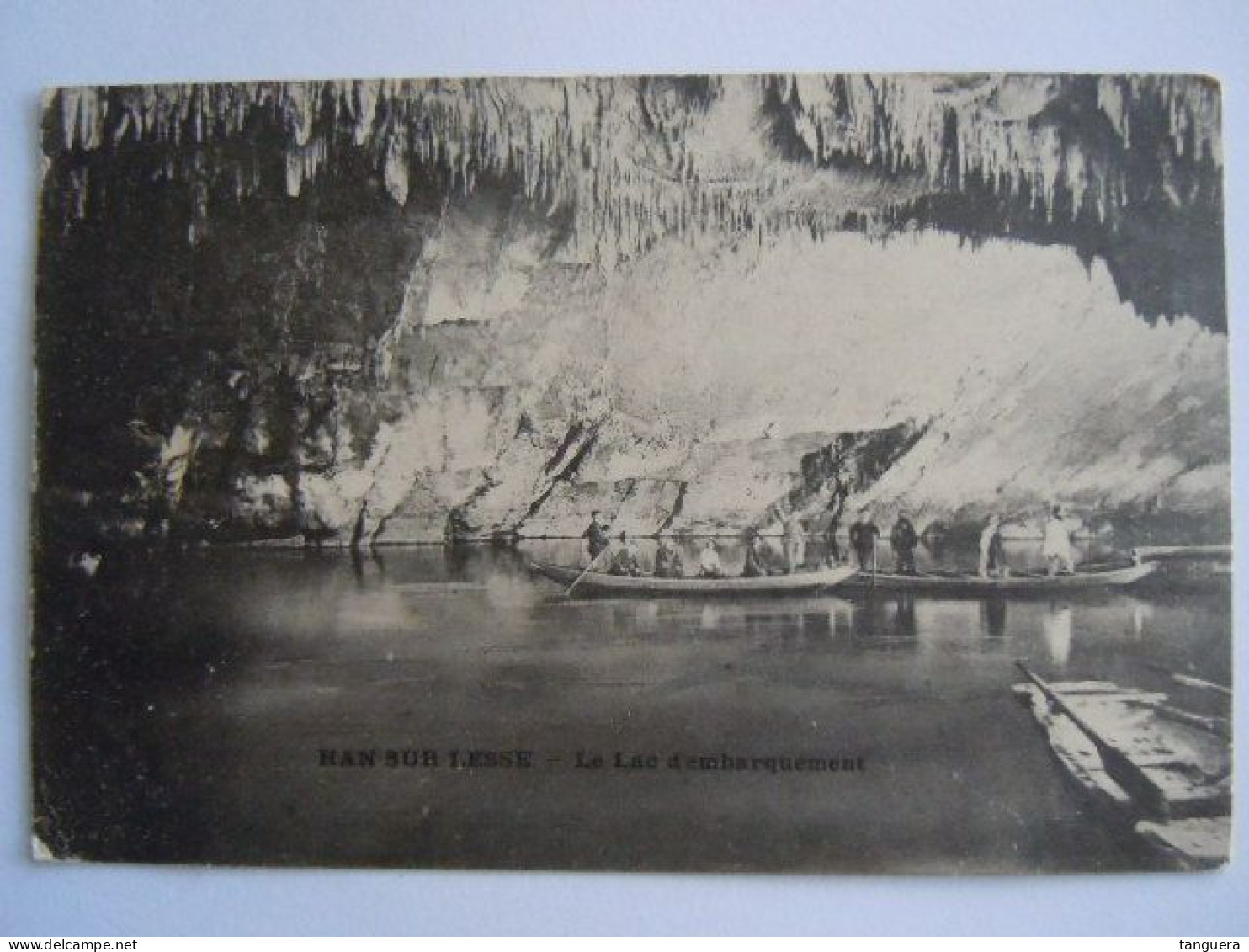 Han Sur Lesse Le Lac D'embarquement Circulée 1906 (701) - Rochefort