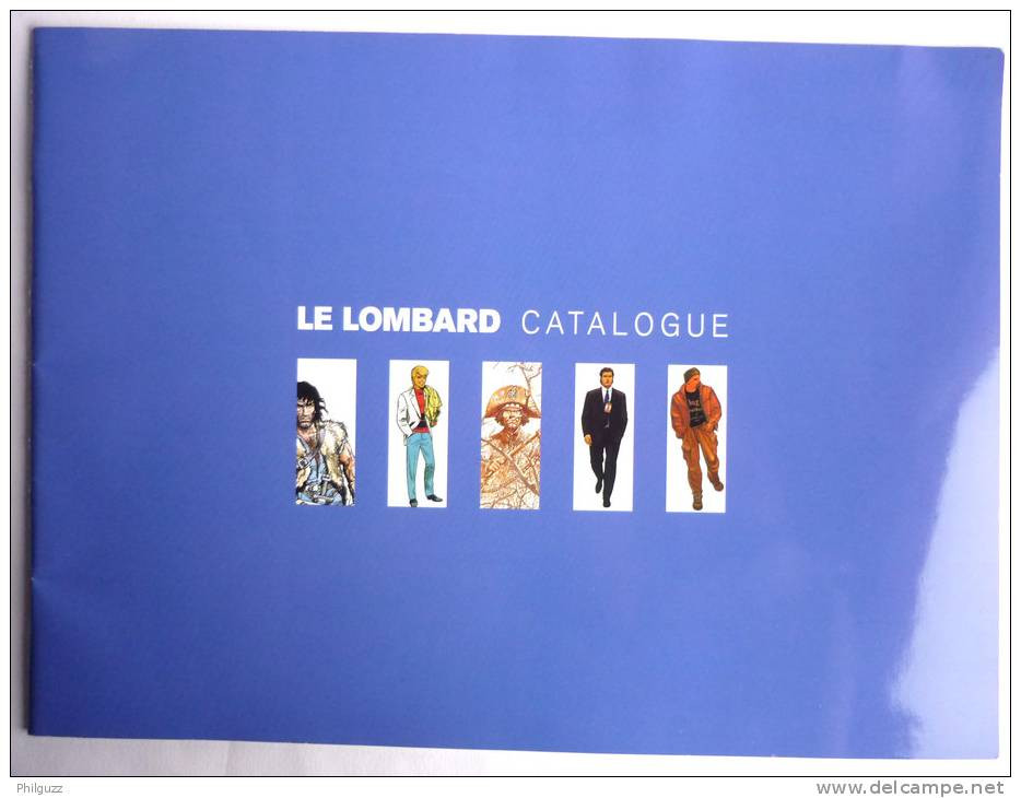 CATALOGUE LE LOMBARD 2000 - Couv THORGAL RIC HOCHET ALVIN NORGE ALPHA - HERMANN - Autres & Non Classés