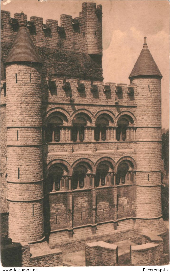 CPA Carte Postale Belgique Gand Château Des Comtes De Flandre Chambre Du Chatelain VM79913 - Gent