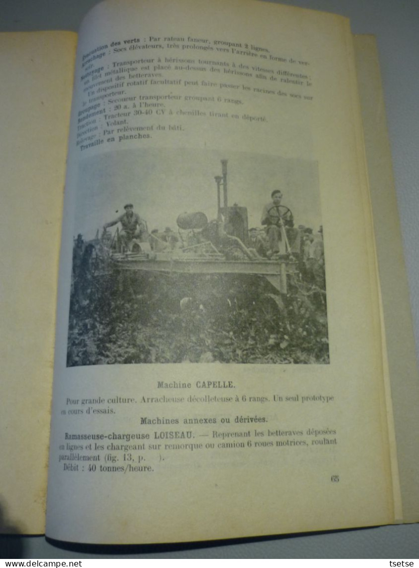 Cahier/ Livret - L'Arrachage Mécanique Des Bettraves - 1946 - Cahier N°2 - 1900 - 1949