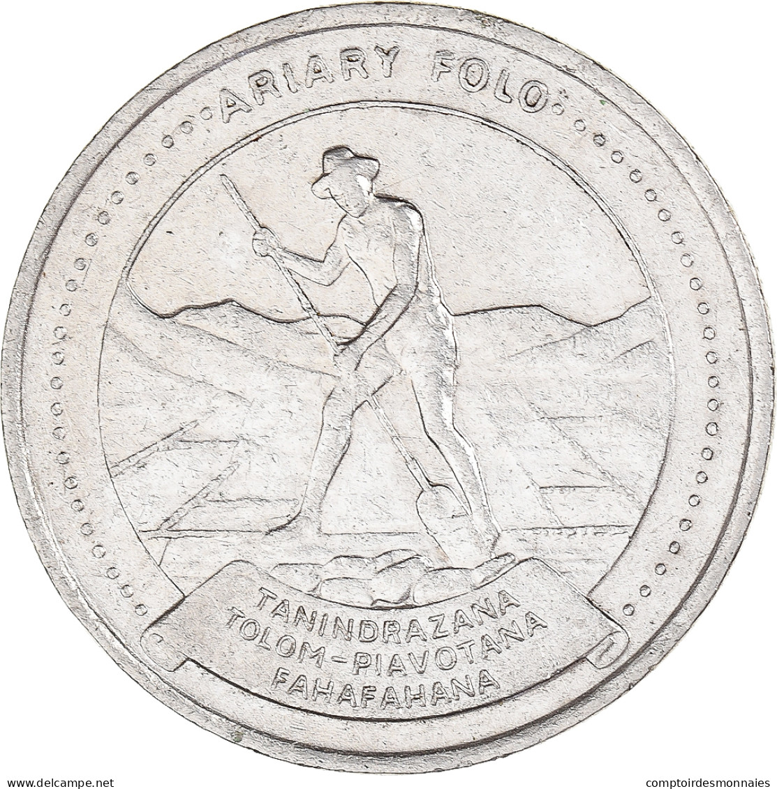 Monnaie, Madagascar, 10 Ariary, 1978 - Madagascar