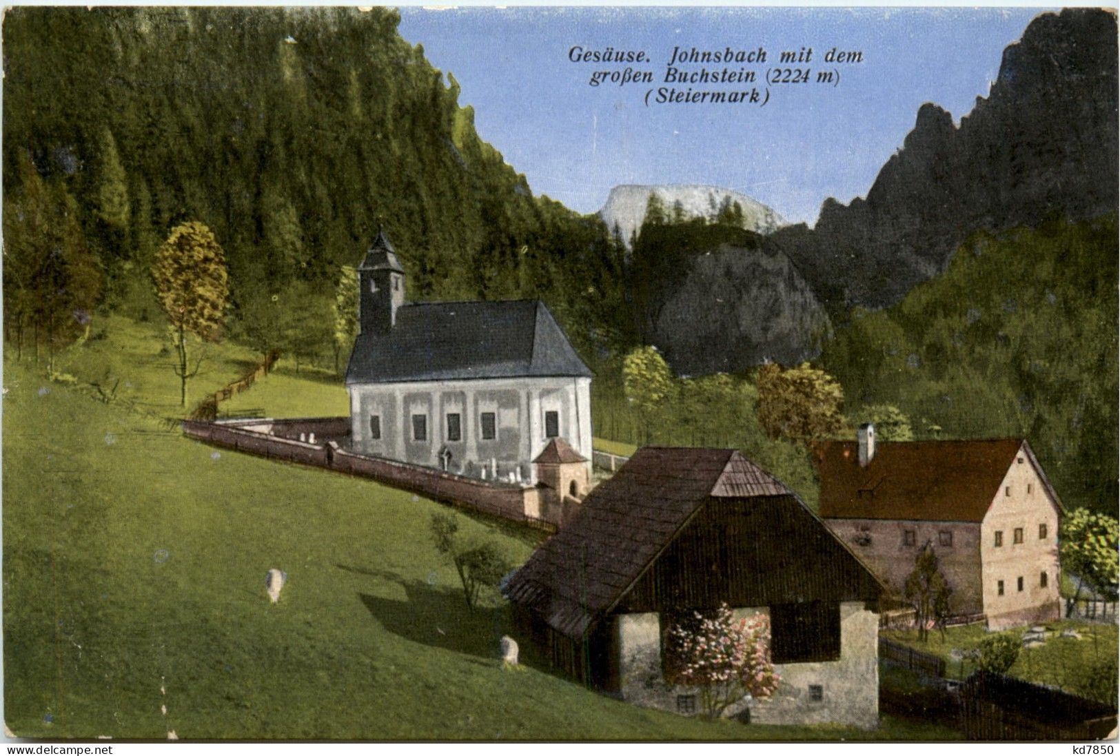 Gesäuse/Steiermark - Gesäuse, Johnsbach Mit Dem Grossen Buchstein - Gesäuse