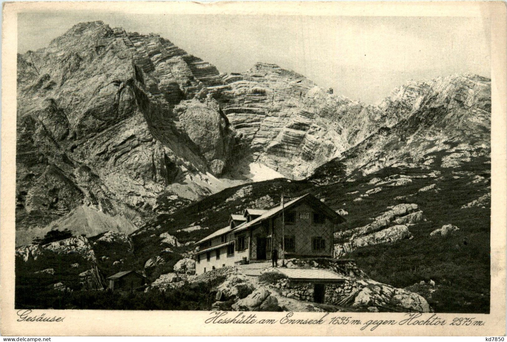 Gesäuse/Steiermark - Gesäuse, Hess-Hütte Am Ennseck Gegen Hochtor - Gesäuse