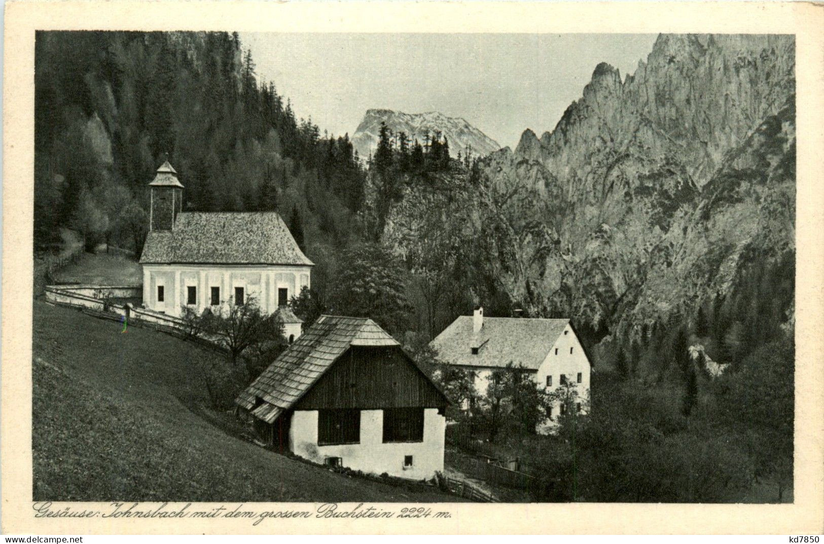 Gesäuse/Steiermark - Gesäuse, Johnsbach Mit Dem Grossen Buchstein - Gesäuse