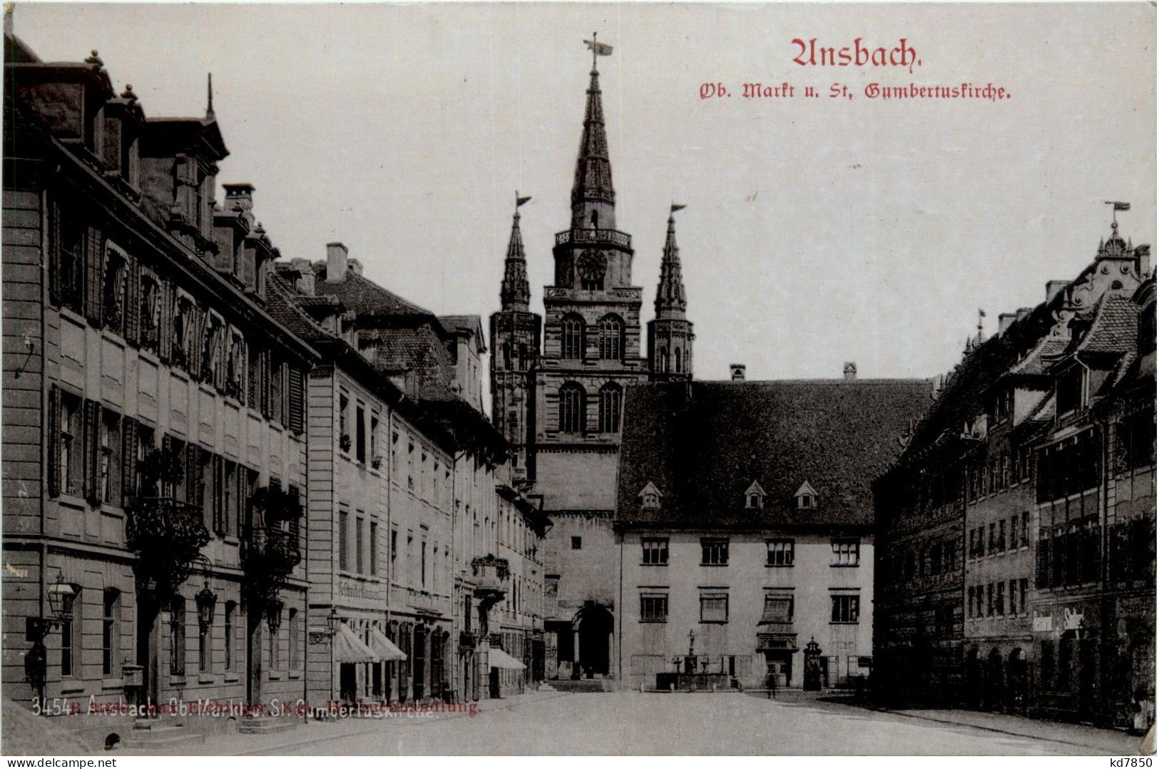 Ansbach - Oberer Markt - Ansbach