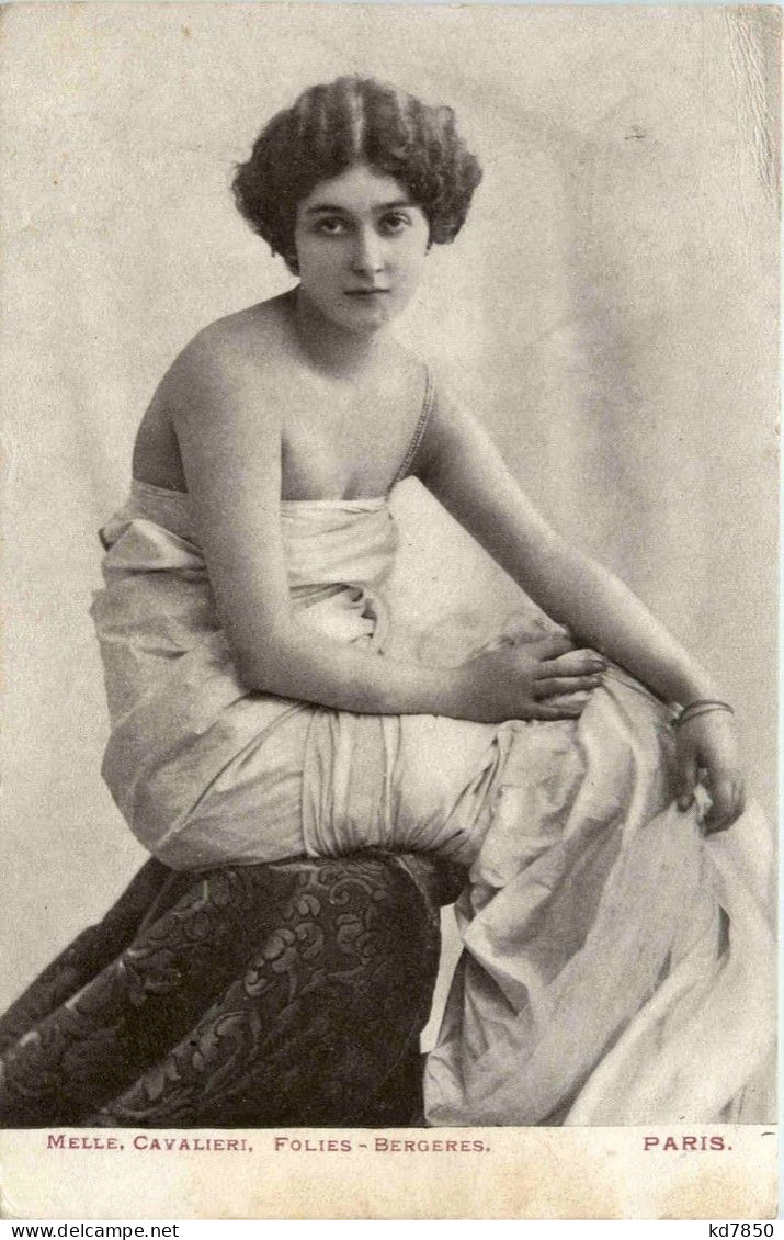 Melle Cavalieri - Folies Bergeres - Beroemde Vrouwen