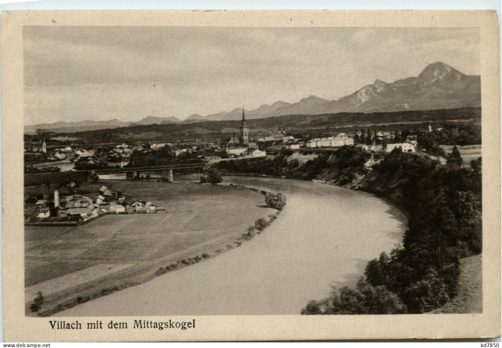 Villach/Kärnten - Villach, Mit Dem Mittagskogel - Villach