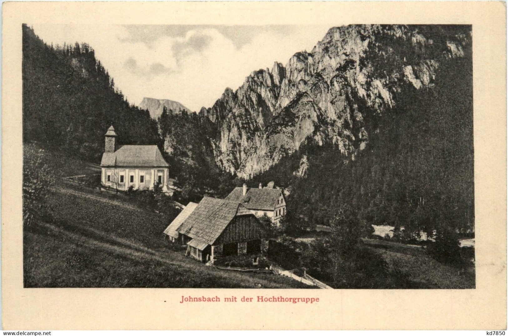 Gesäuse/Steiermark - Gesäuse, Johnsbach Mit Der Hochthorgruppe - Gesäuse