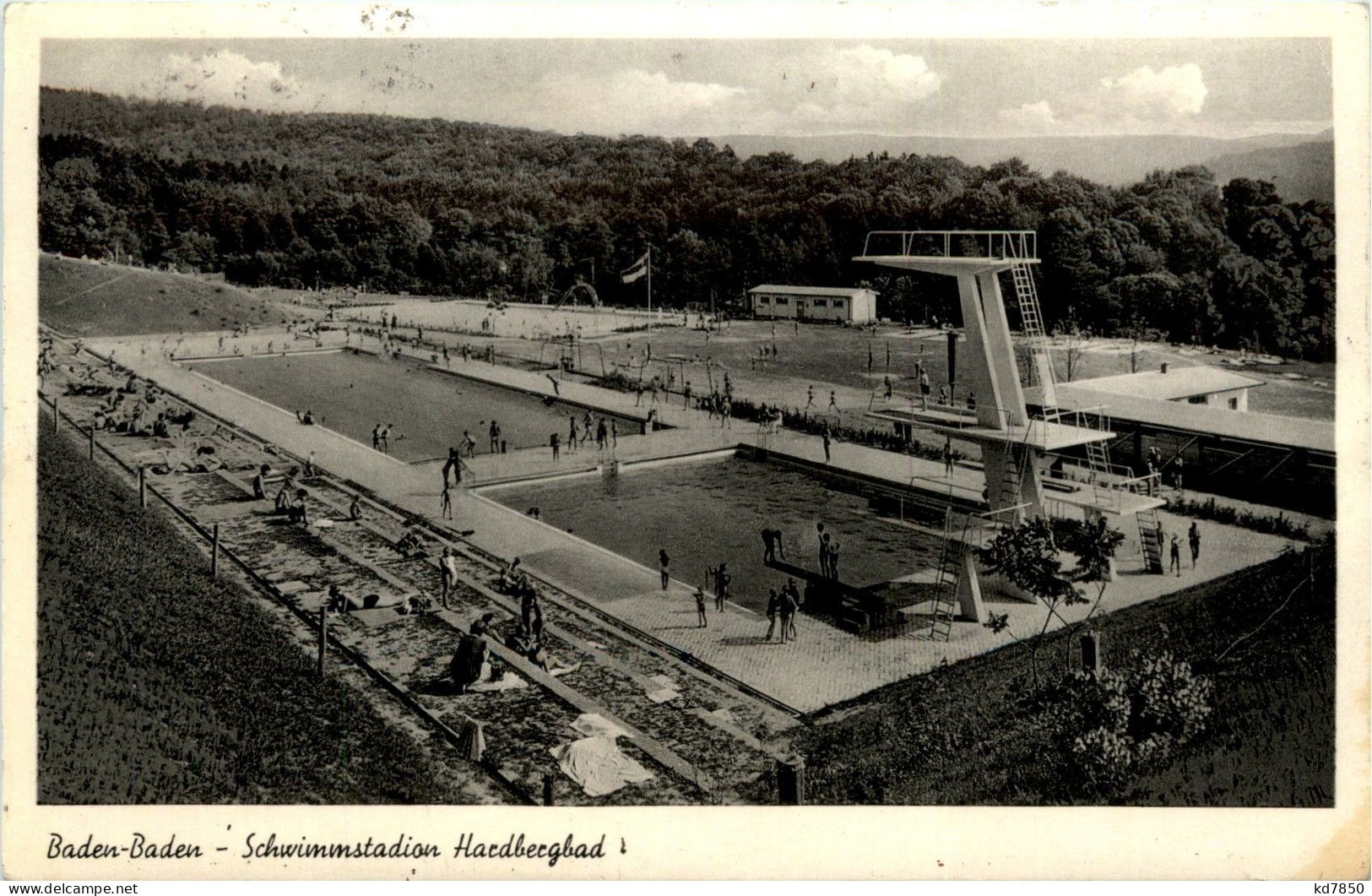 Baden-Baden - Schwimmstadion Hardbergbad - Baden-Baden