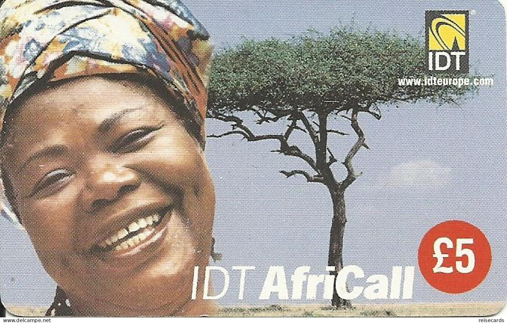 Great Britain: Prepaid IDT - AfriCall 08.05 - Sonstige & Ohne Zuordnung