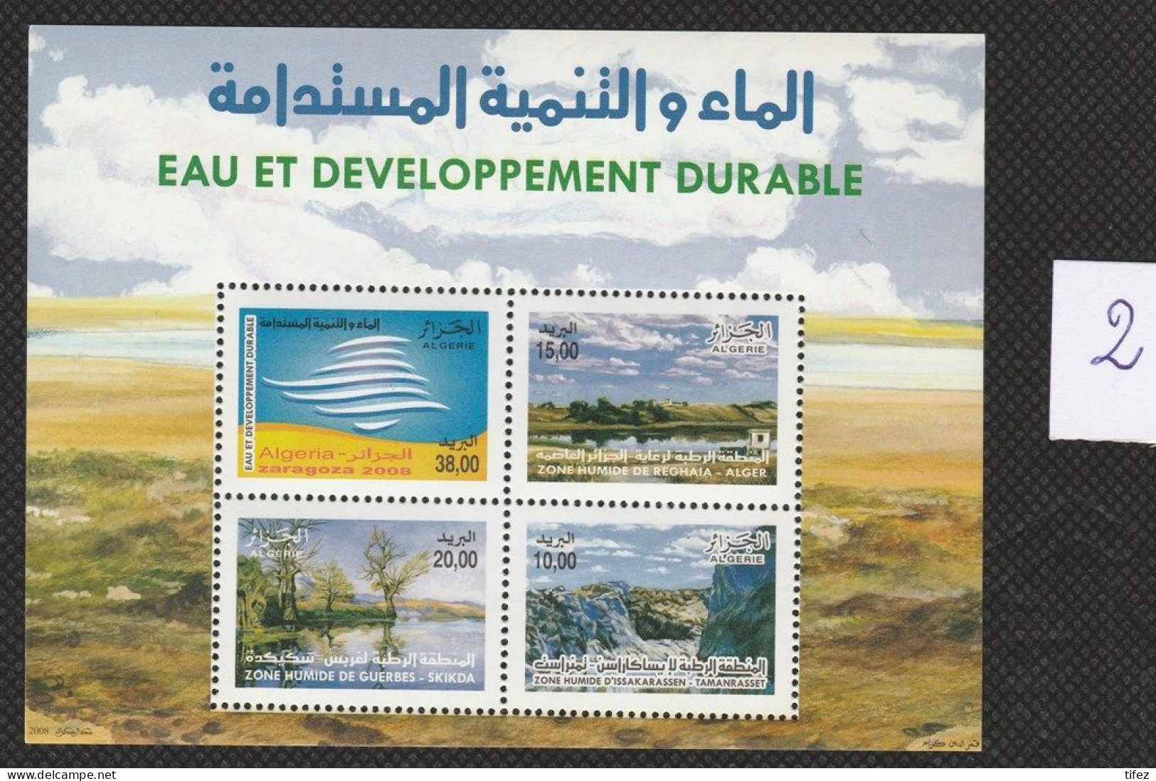 BF. N°13 : Année 2008 : Eau Et Développement Durable (N2) - Algérie (1962-...)