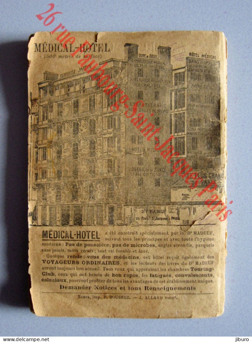 Docteur Mabeuf Livre Le Médecin Pour Tous Médecine Plantes + Gravure Médical-Hôtel 26 Rue Faubourg Saint-Jacques Paris - Salud