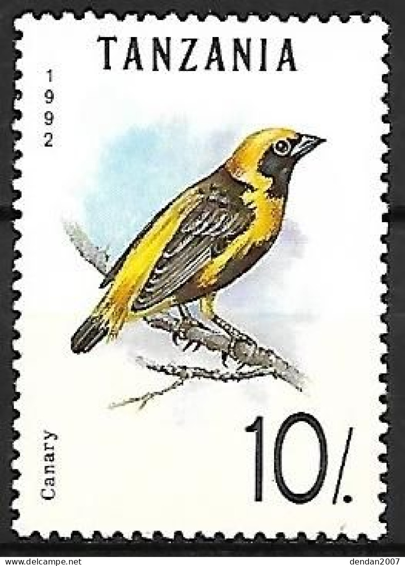 Tanzania - MNH ** 1992 :Yellow-crowned Bishop   - Euplectes Afer - Sperlingsvögel & Singvögel