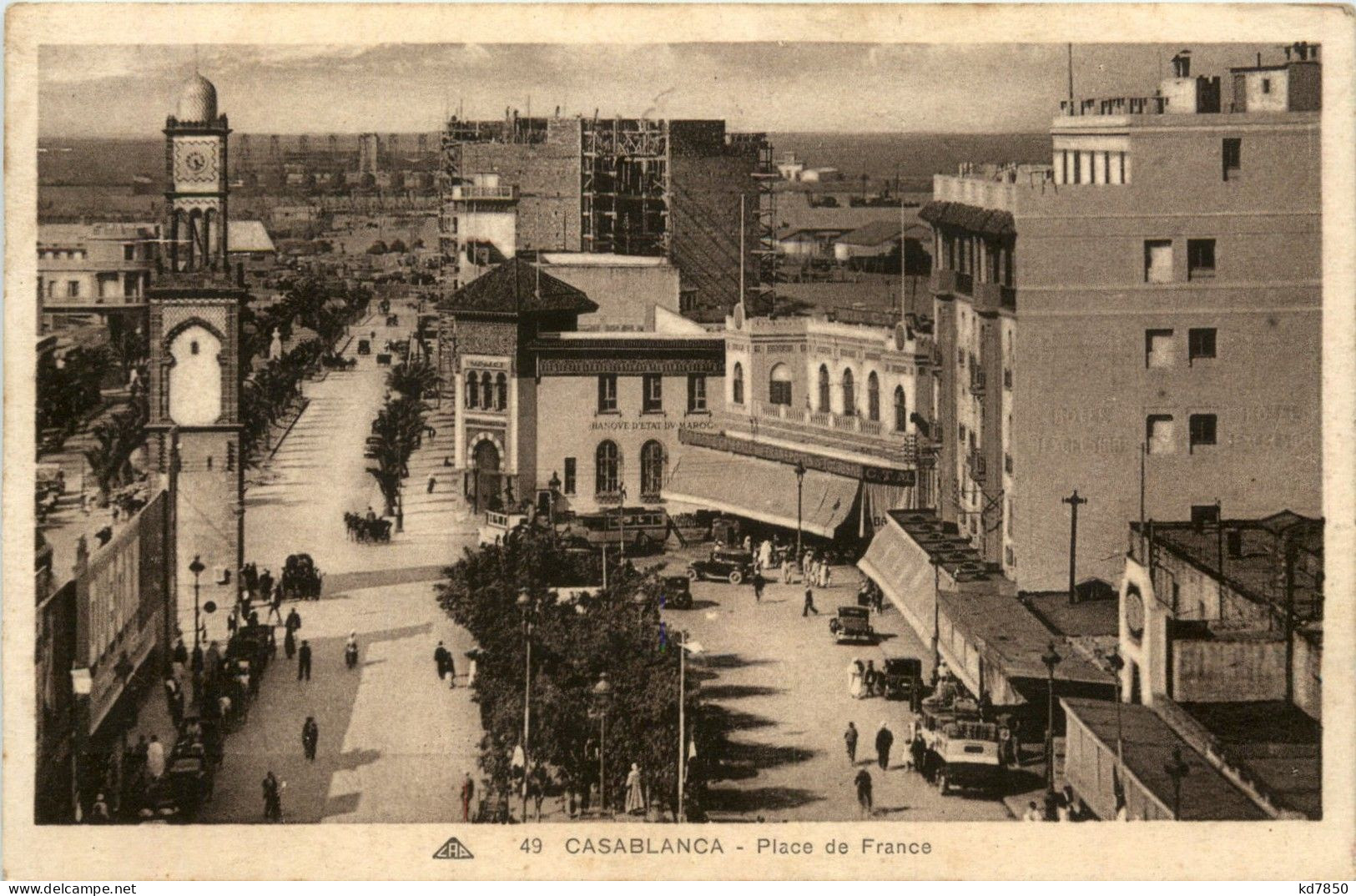 Casablanca - Place De France - Casablanca