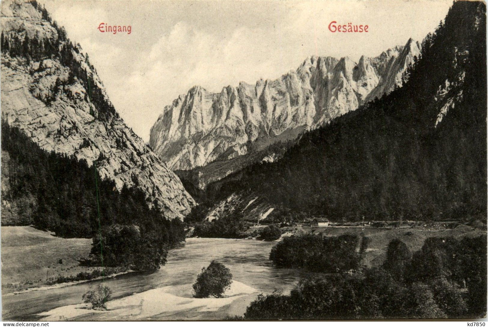 Gesäuse/Steiermark - Gesäuse, Eingang - Gesäuse