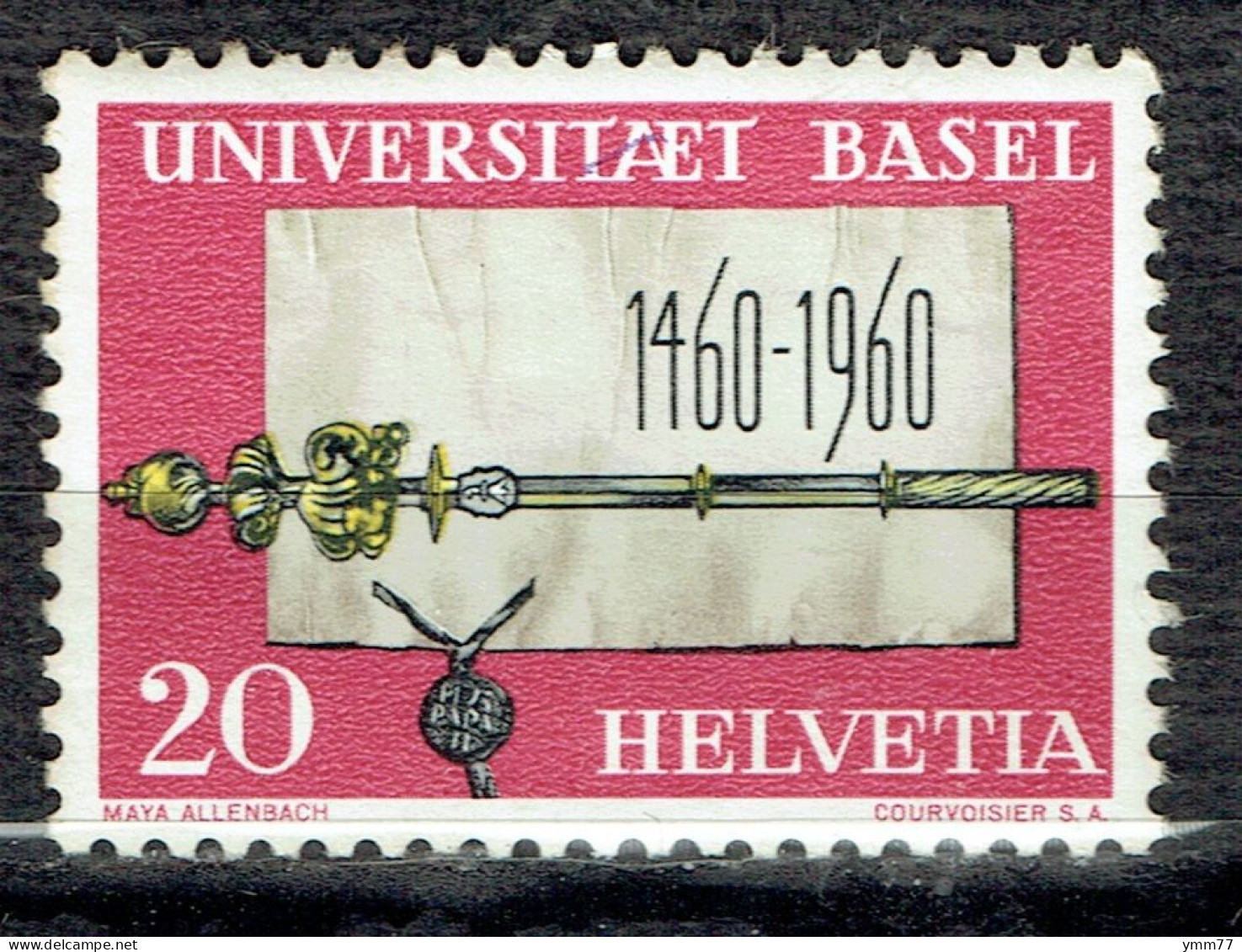 Série De Propagande : 5ème Centenaire De L'Université De Bâle - Used Stamps