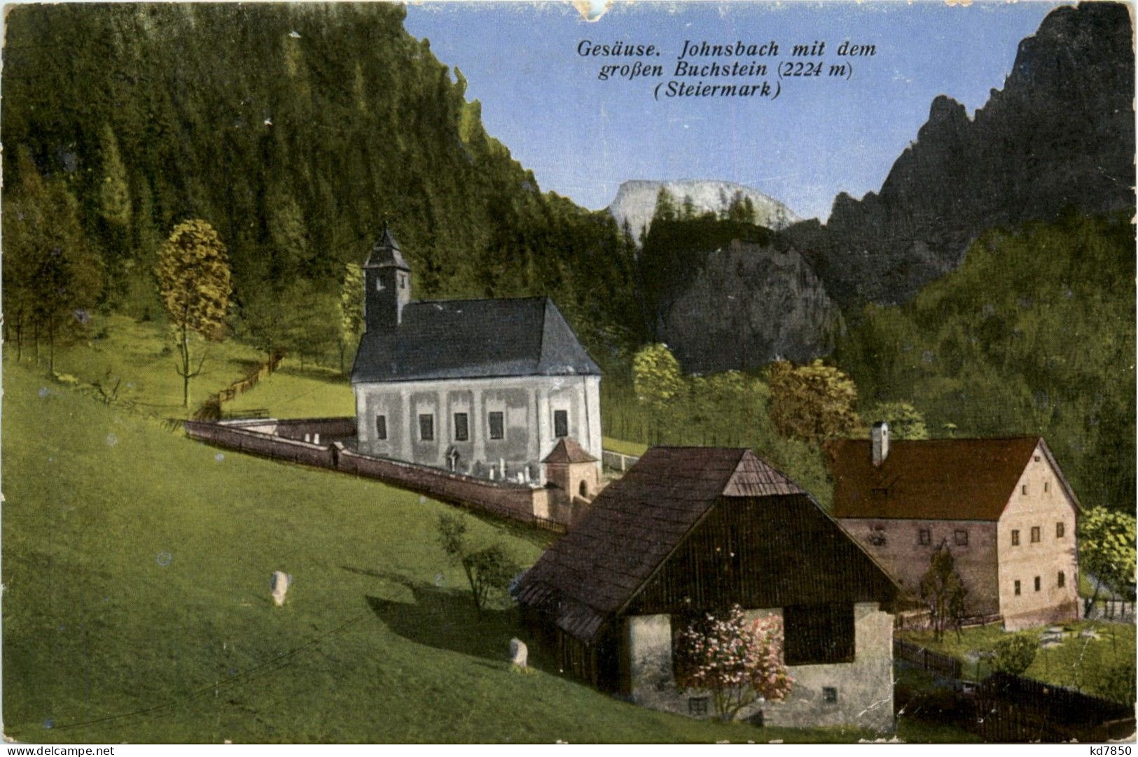 Gesäuse/Steiermark - Gesäuse, Johnsbach Mit Dem Grossen Buchstein - Gesäuse