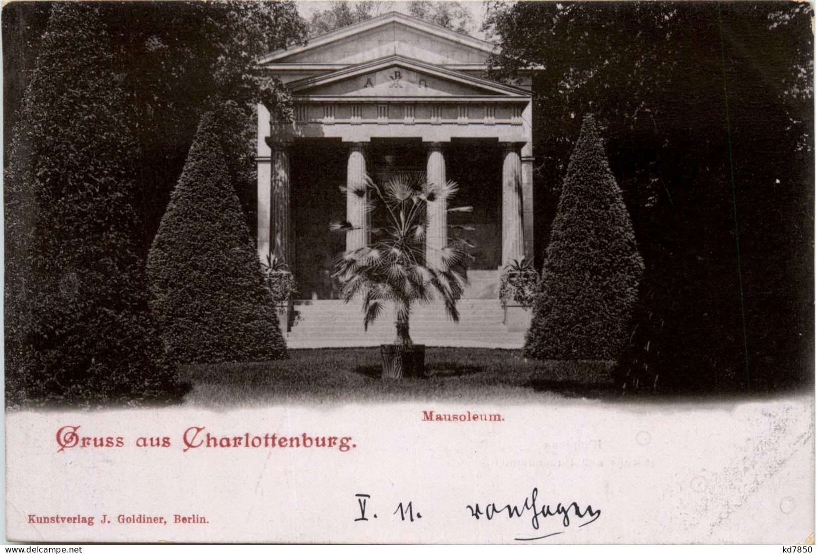 Berlin/diverse Stadtteile - Berlin, Charlottenburg - Mausoleum - Charlottenburg