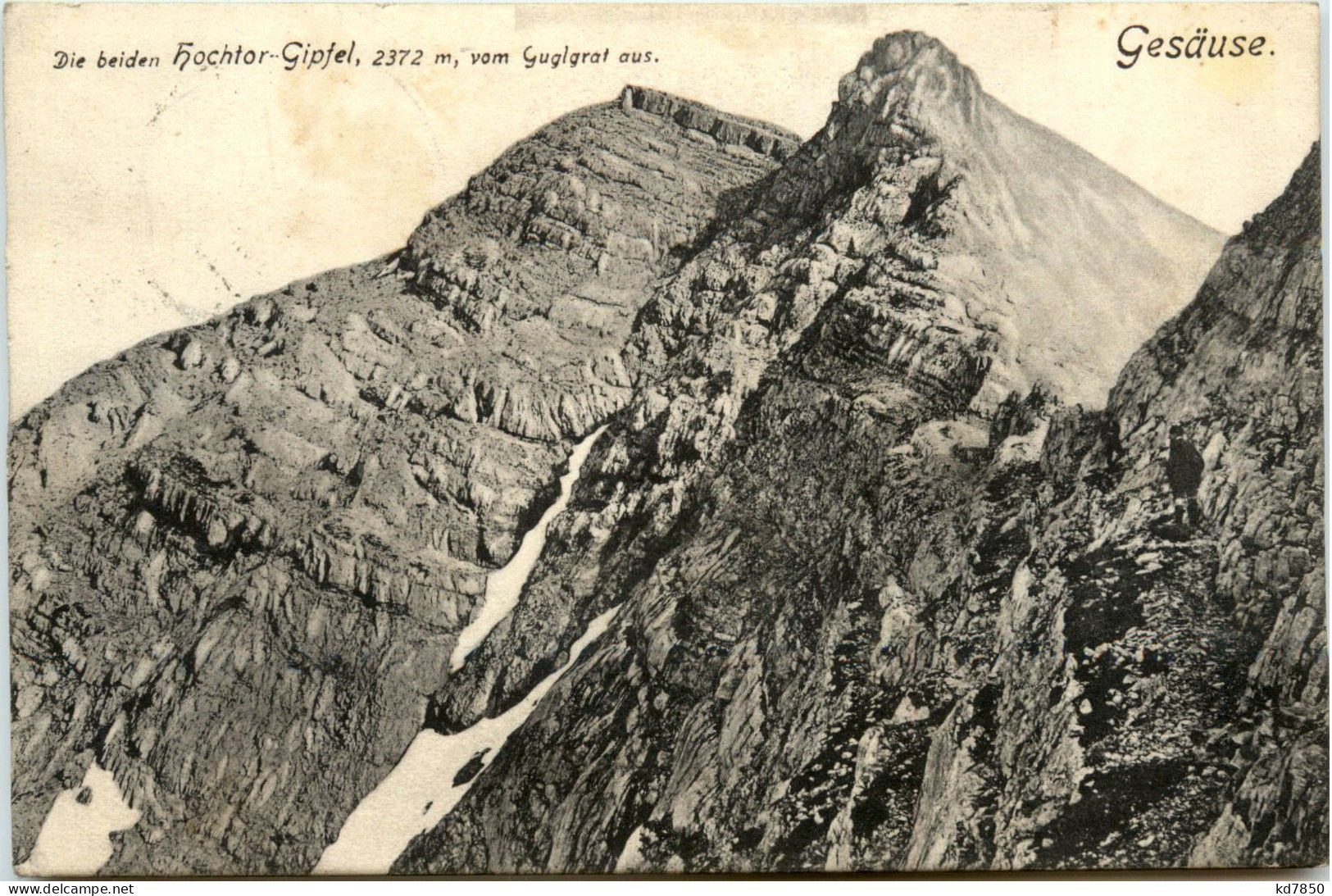 Gesäuse/Steiermark - Gesäuse, Die Beiden Hochtor-Gipfel Vom Guglgrat - Gesäuse