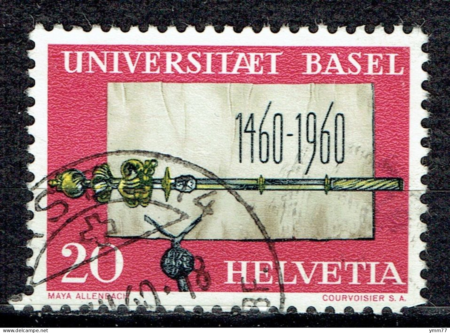 Série De Propagande : 5ème Centenaire De L'Université De Bâle - Used Stamps