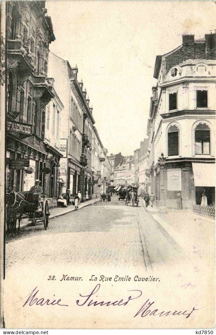 Namur - La Rue Emile Cuvelier - Namur