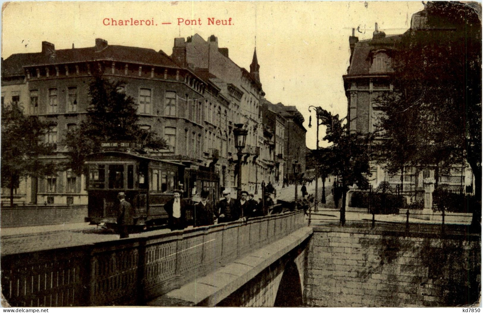 Charleroi - Pont Neuf - Tramway - Charleroi
