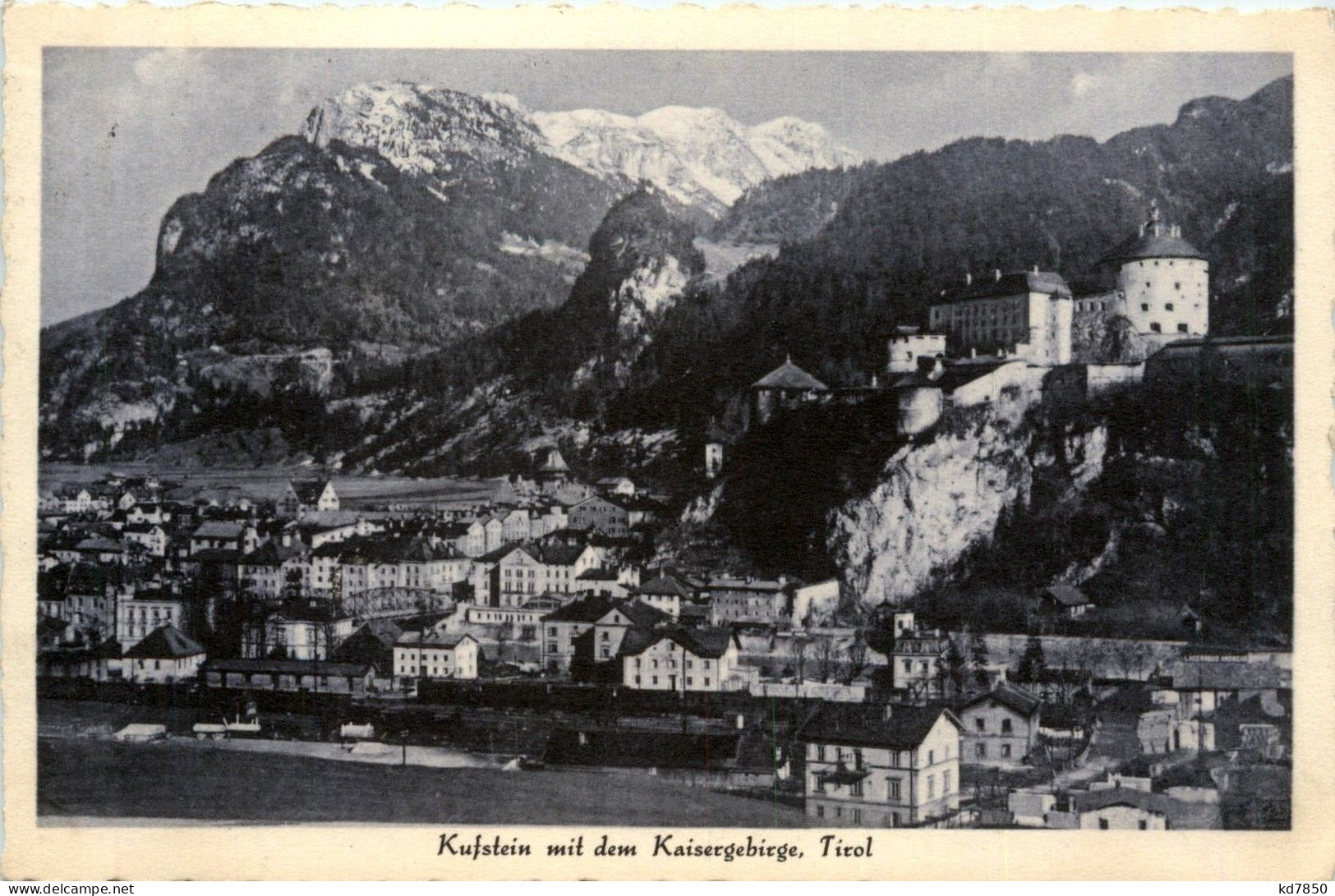 Kufstein/Tirol - Kufstein, Mit Dem Kaisergebirge - Kufstein