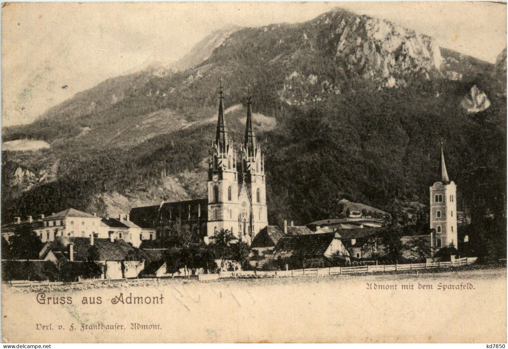 Admont Und Gesäuse/Steiermark - Admont Mit Dem Sparafeld - Admont