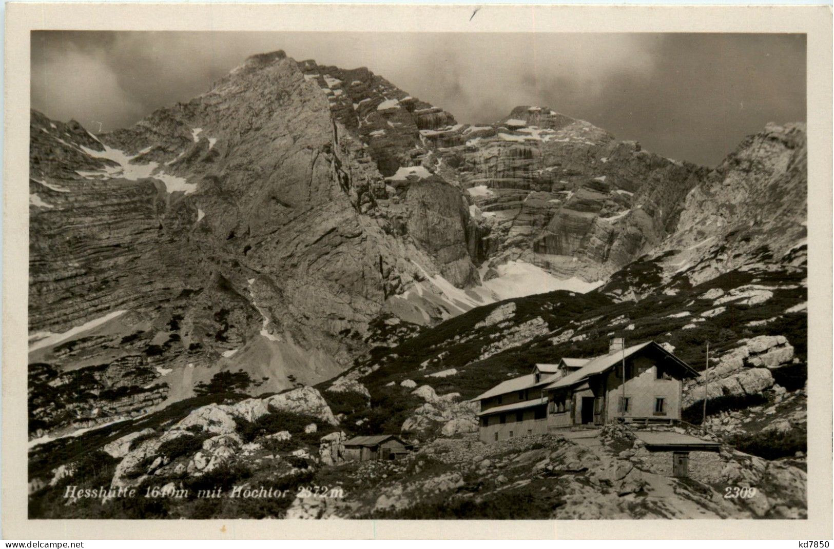 Gesäuse/Steiermark - Gesäuse, Hesshütte Mit Hochtor - Gesäuse