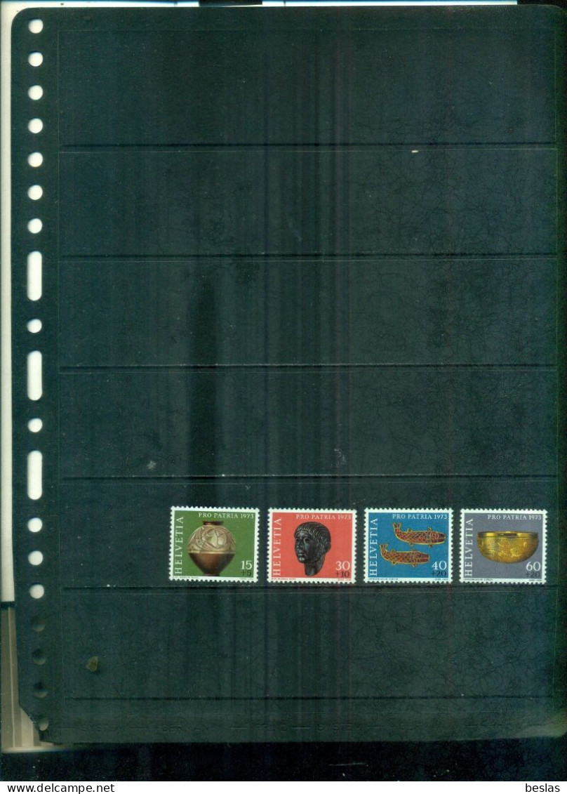 SUISSE PRO PATRIA  73  4 VAL NEUFS A PARTIR DE 0.75 EUROS - Unused Stamps