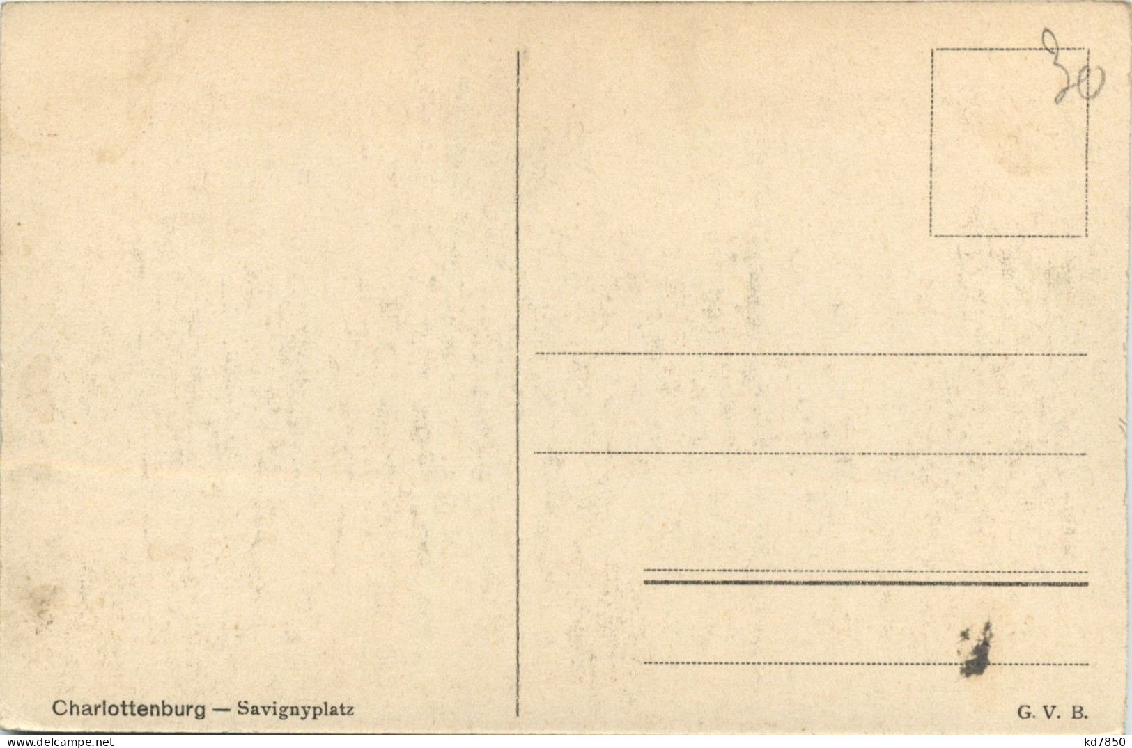 Berlin/div.Stadtteile - Berlin, Charlottenburg, Savignyplatz - Charlottenburg