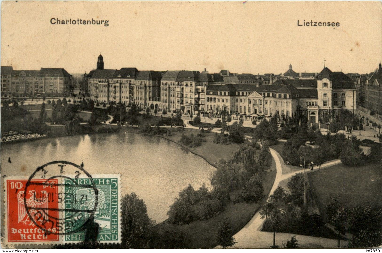 Berlin-Charlottenburg - Lietzensee - Charlottenburg