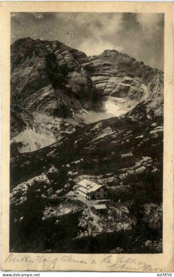 Gesäuse, Hess-Hütte Gegen Das Hochtor (mit Tellersack) - Gesäuse