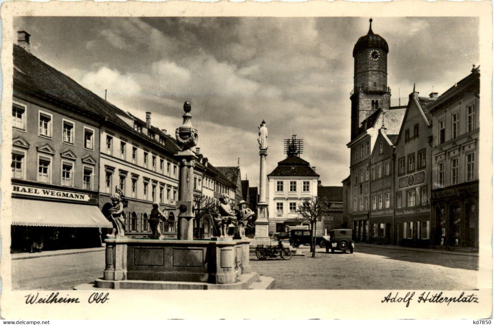 Weilheim - Adolf Hitlerplatz - Weilheim