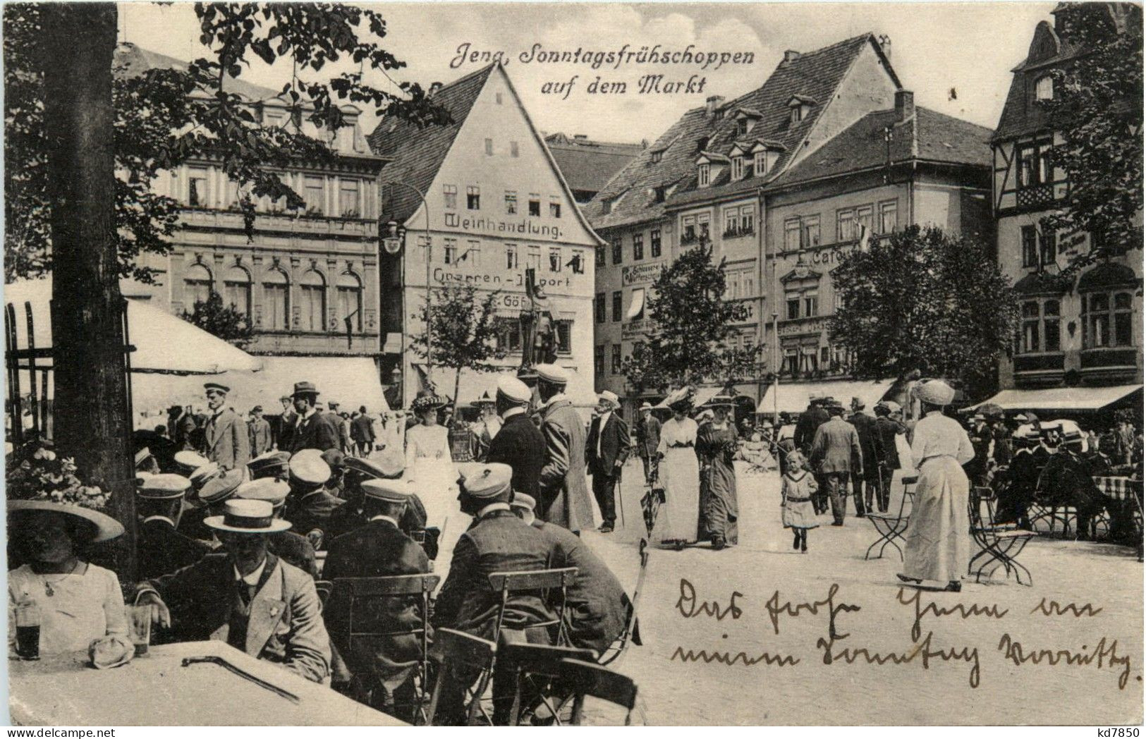 Jena - Sonntagsfrühschoppen Auf Dem Markt - Jena