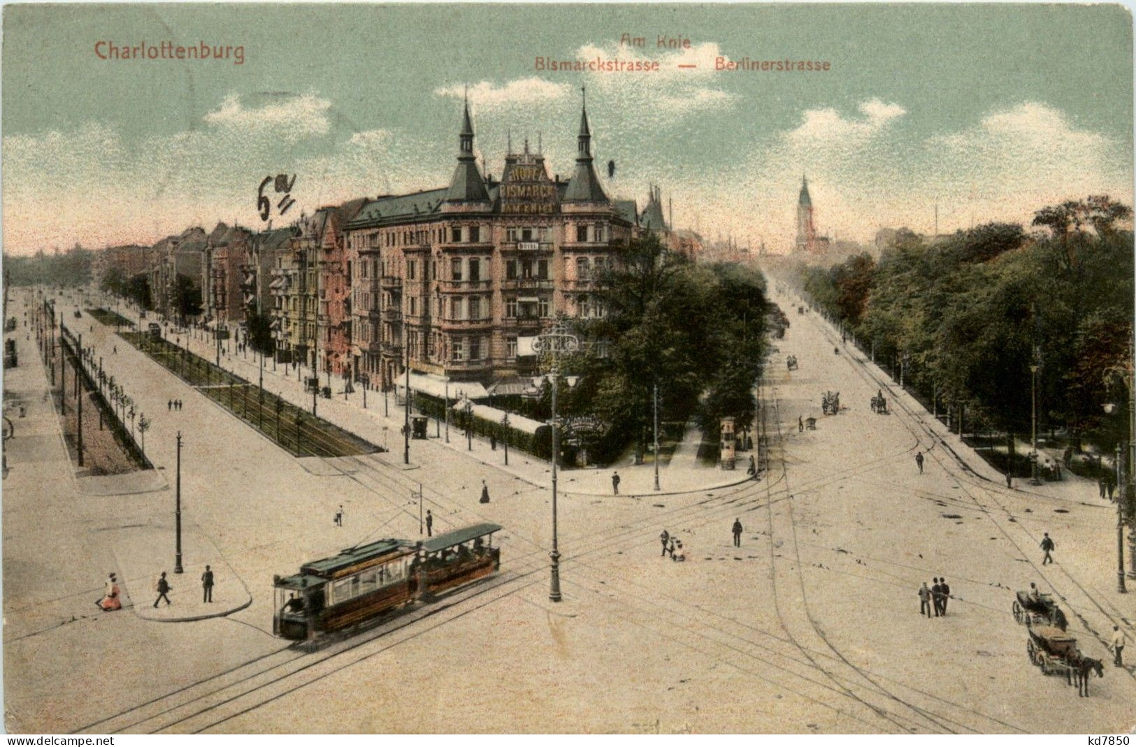 Berlin-Charlottenburg - Am Knie - Bismarckstrasse - Berlinerstrasse - Charlottenburg