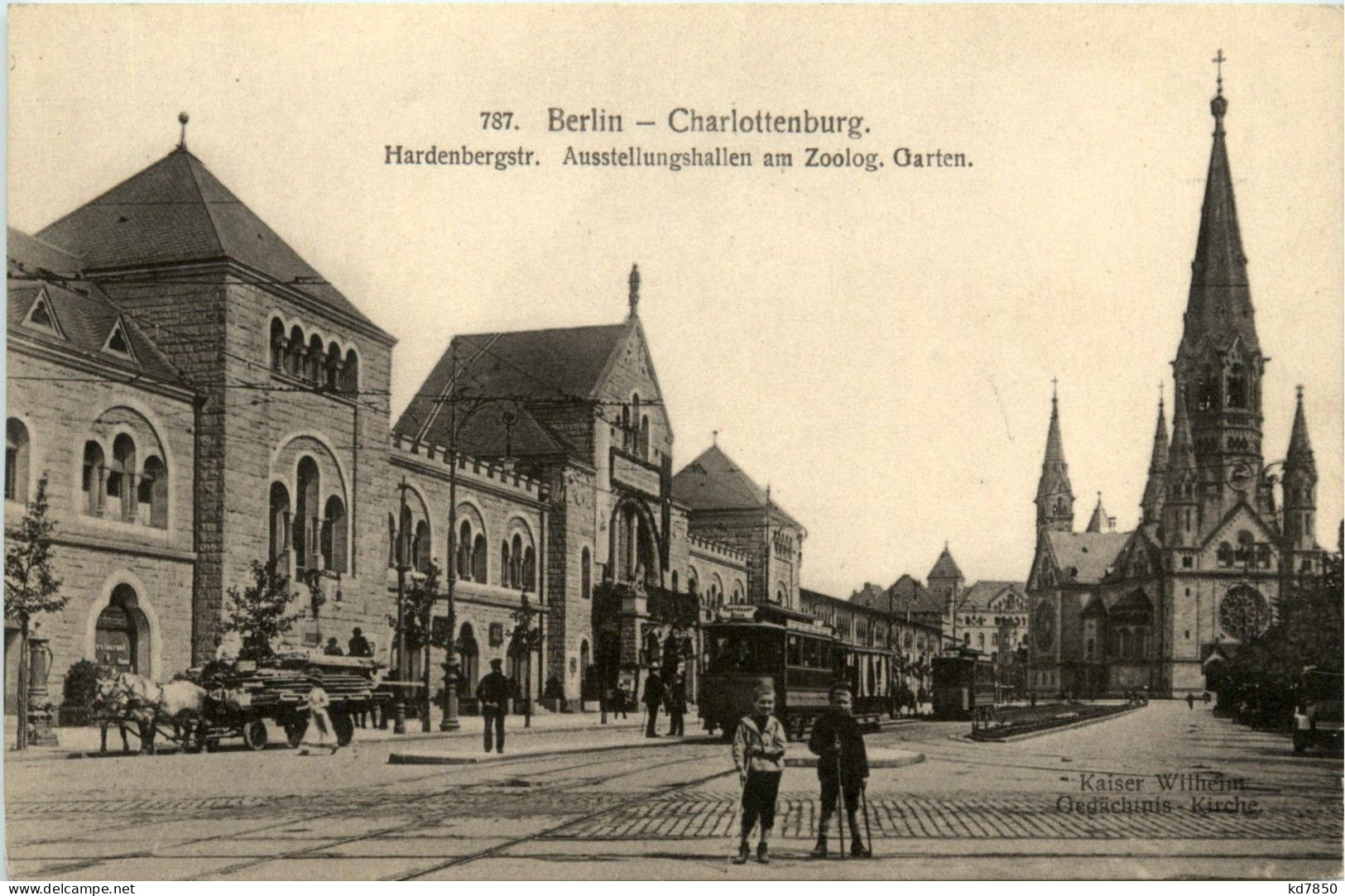 Berlin-Charlottenburg - Hardenbergstrasse, - Charlottenburg