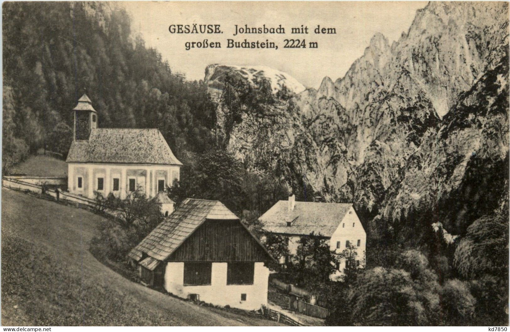 Admont Und Gesäuse/Steiermark - Gesäuse: Johnsbach Mit Dem Grossen Buchstein - Admont