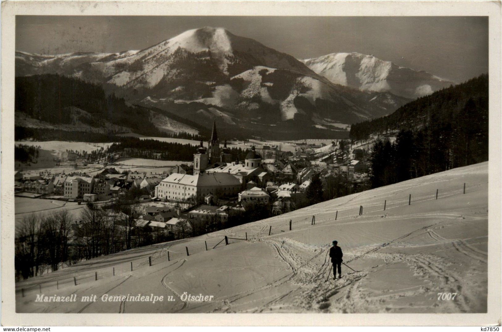 Mariazell/Steiermark - Mariazell, Mit Gemeindealpe U. Ötscher - Mariazell