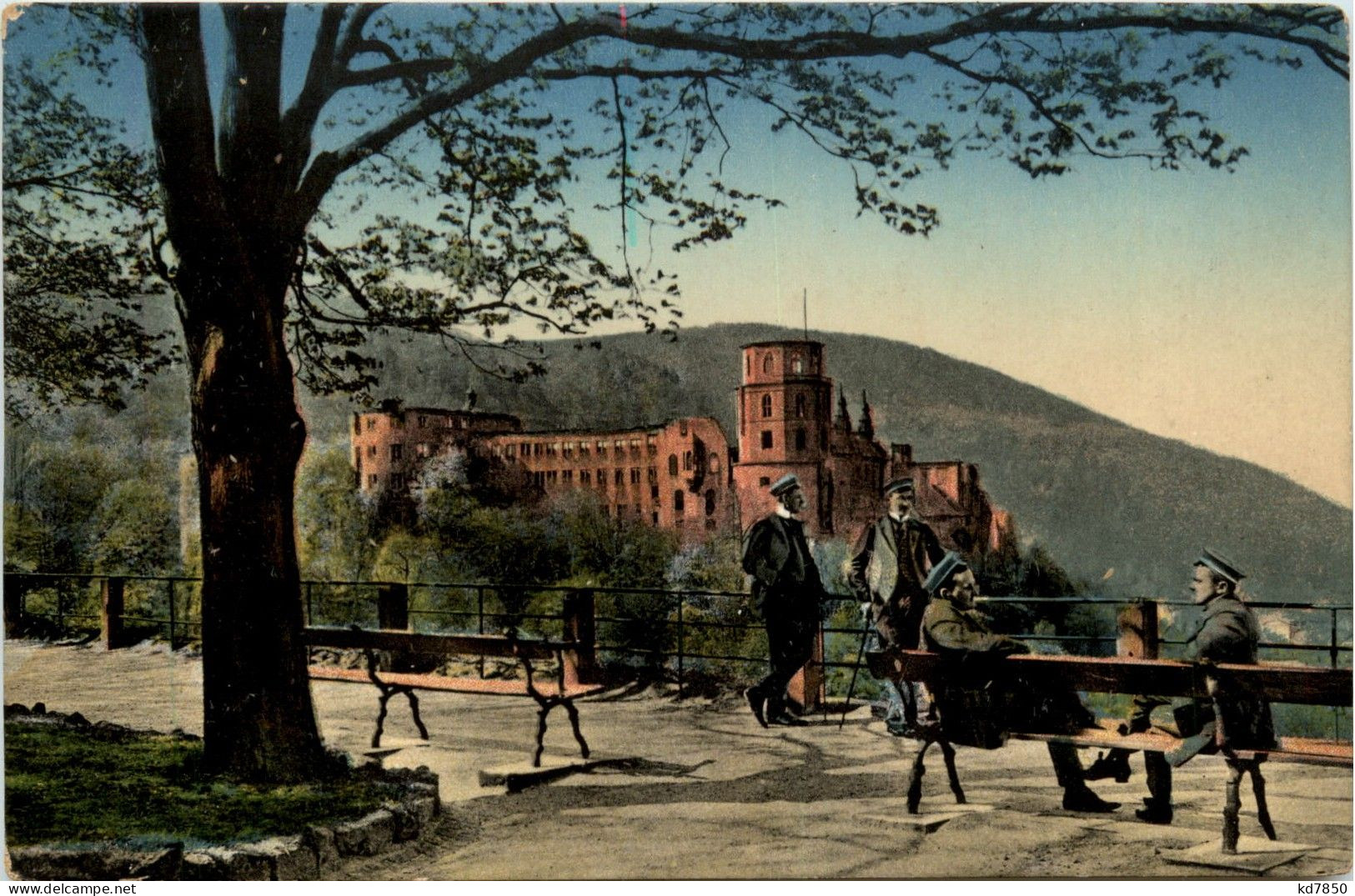 Heidelberg - Schloss Studenten - Heidelberg