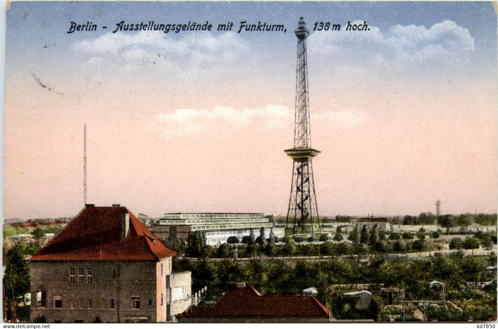 Berlin, Charlottenburg - Ausstellungsgelände Mit Funkturm - Charlottenburg