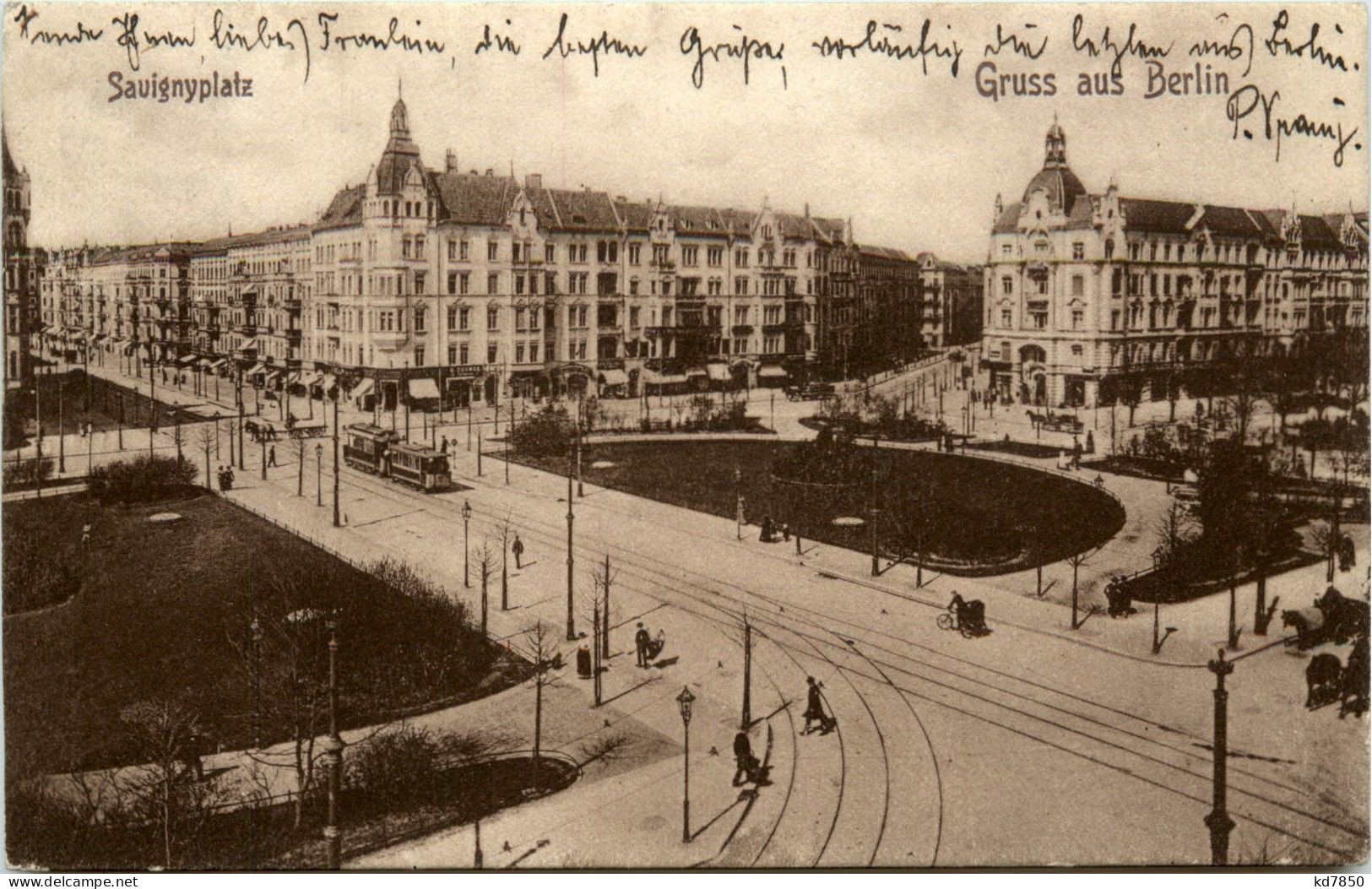 Berlin/div.Stadtteile - Berlin, Charlottenburg, Savigny-Platz - Charlottenburg