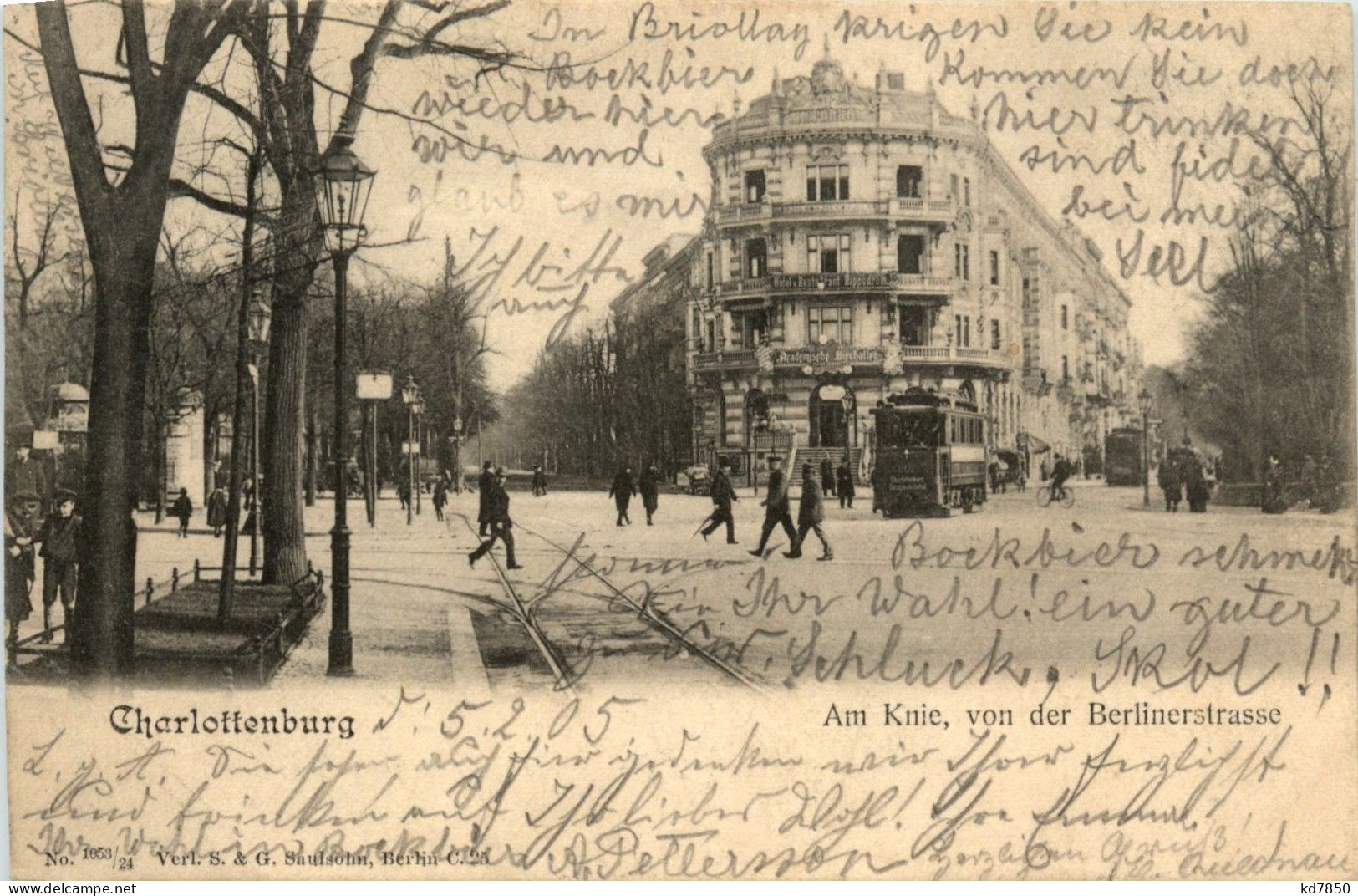 Berlin-Charlottenburg - Am Knie - Von Der Berliner Strasse - Charlottenburg