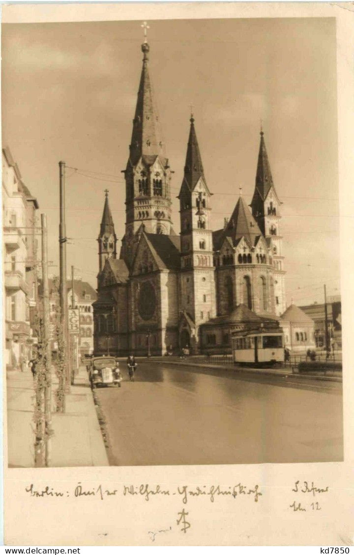 Berlin-Charlottenburg - Kaiser Wilhelm Gedächtnis Kirche, - Charlottenburg