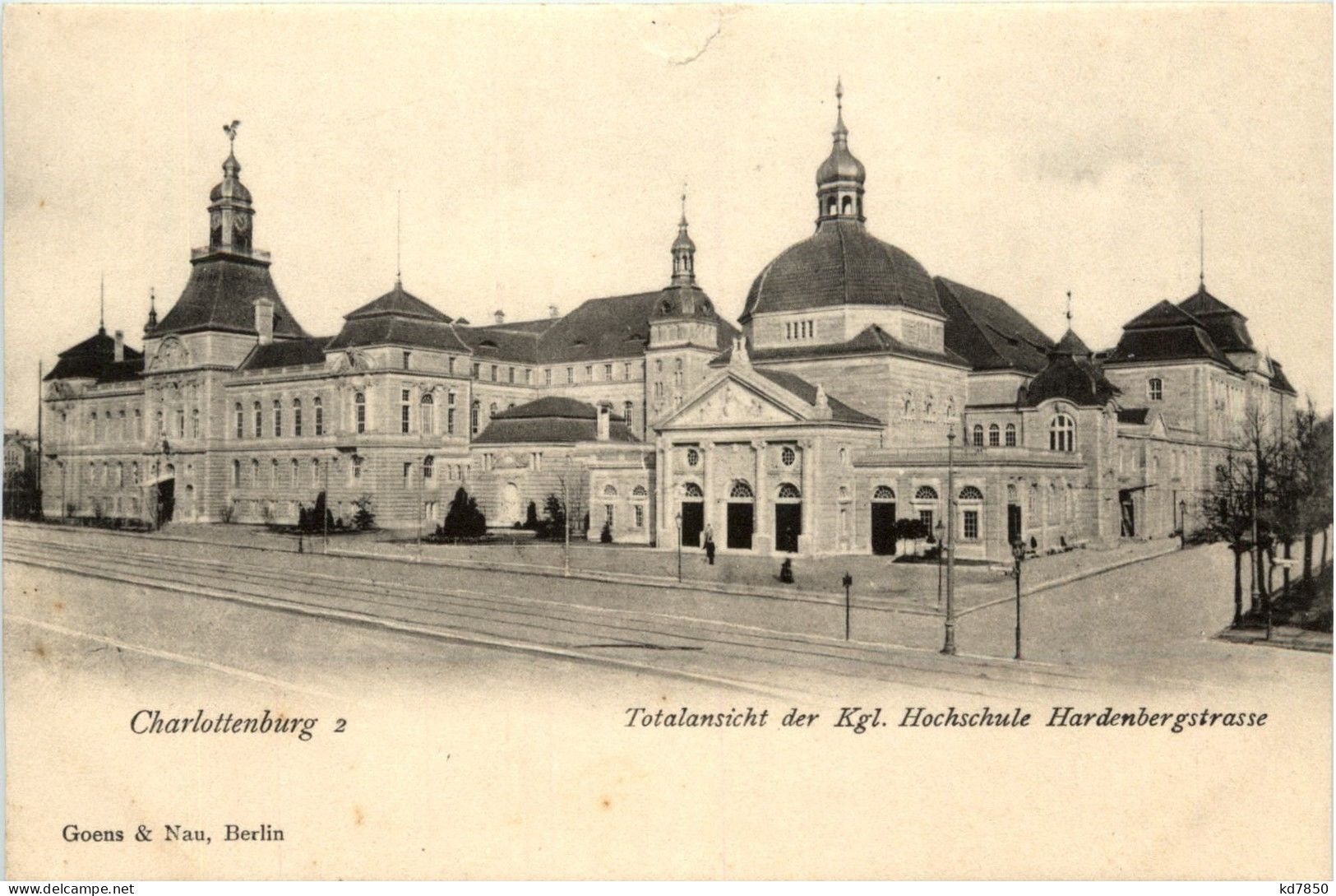 Berlin-Charlottenburg - Totalansicht Der Kgl. Hochschule - Charlottenburg