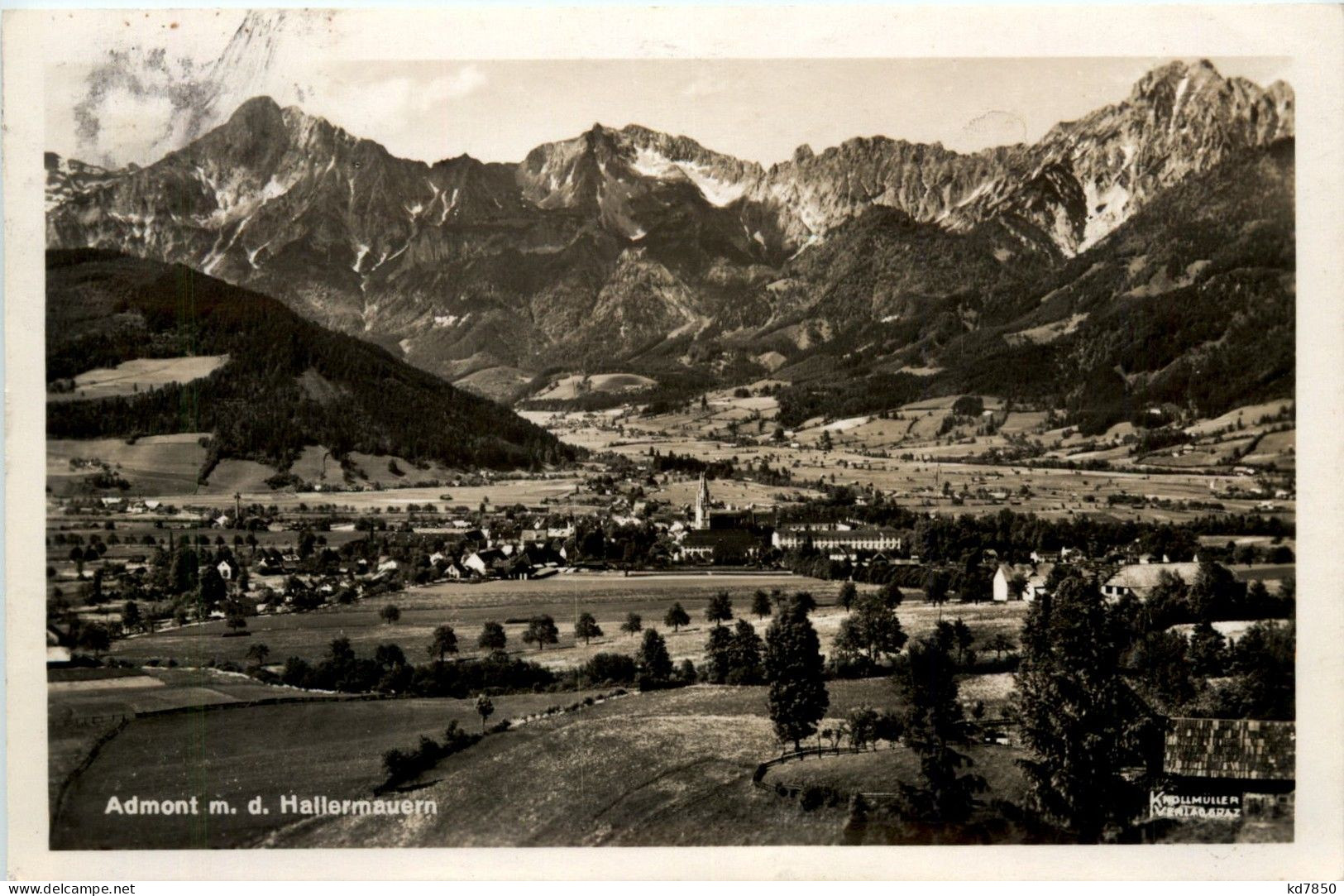 Admont Und Gesäuse/Steiermark -Admont Mit Den Hallermauern - Admont