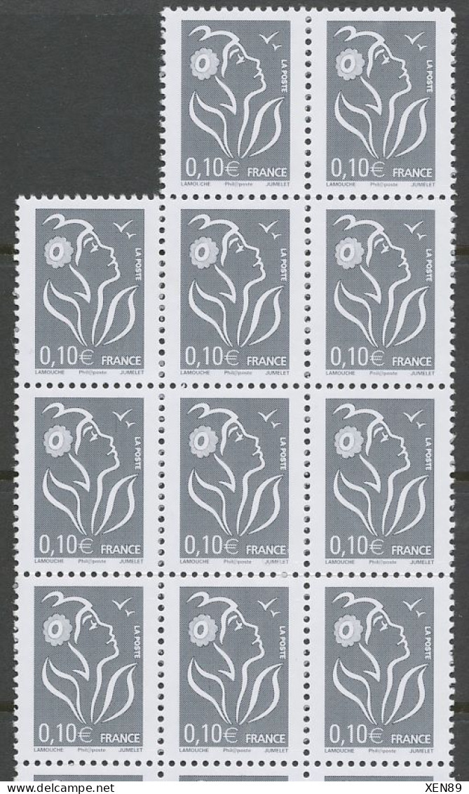 2006 - 3965 - Bloc De 23 Timbres - Marianne De LAMOUCHE Phil@poste T.D. 215 -- CURIOSITES & VARIETES -- - Ongebruikt