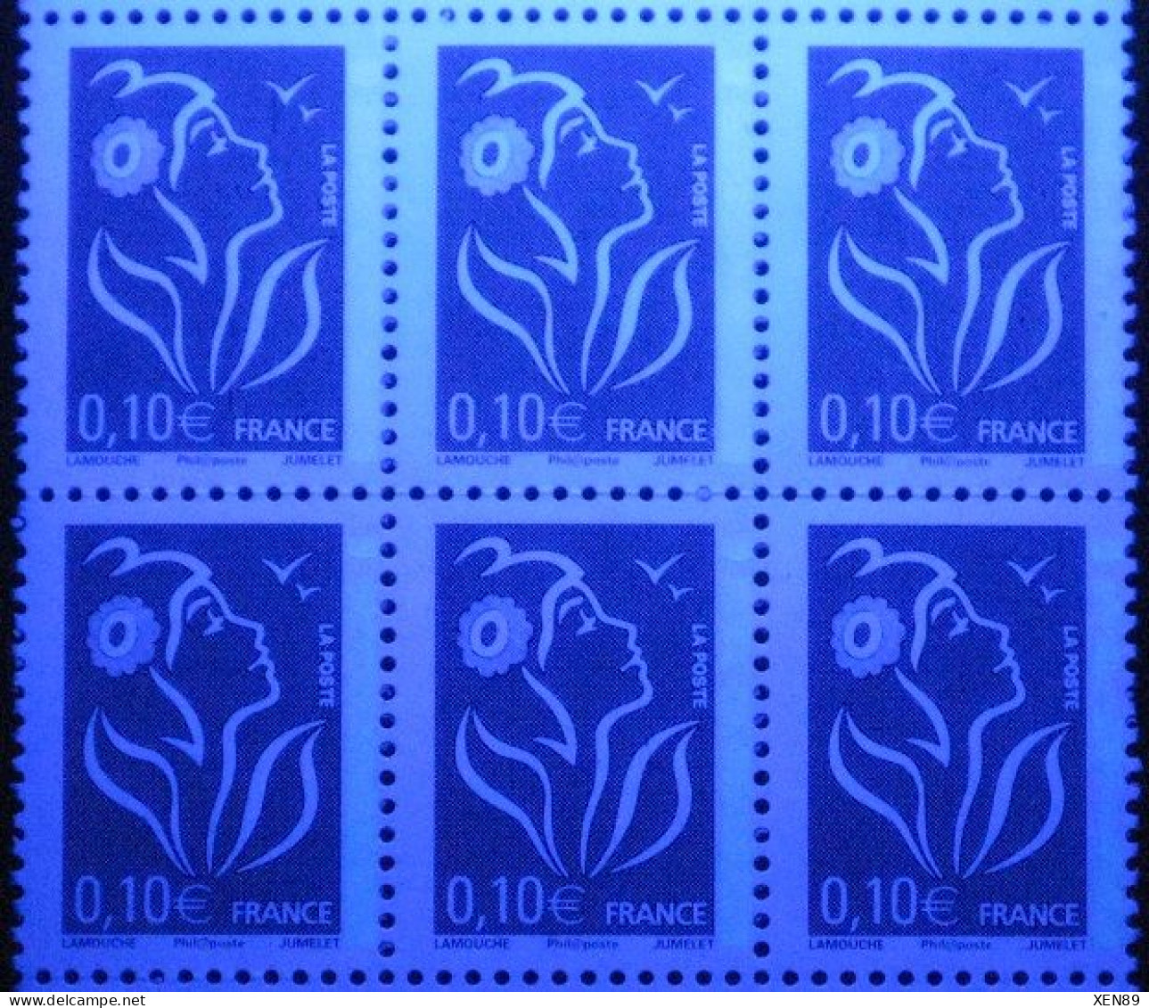 2006 - 3965 - Bloc De 23 Timbres - Marianne De LAMOUCHE Phil@poste T.D. 215 -- CURIOSITES & VARIETES -- - Nuovi