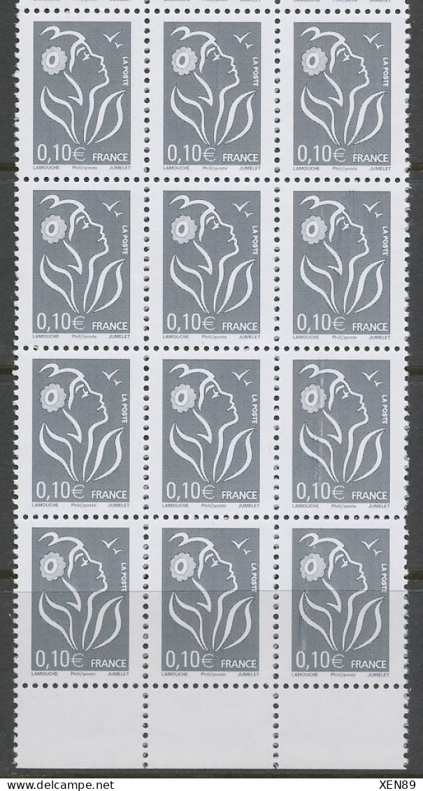 2006 - 3965 - Bloc de 23 timbres - Marianne de LAMOUCHE Phil@poste T.D. 215 -- CURIOSITES & VARIETES --