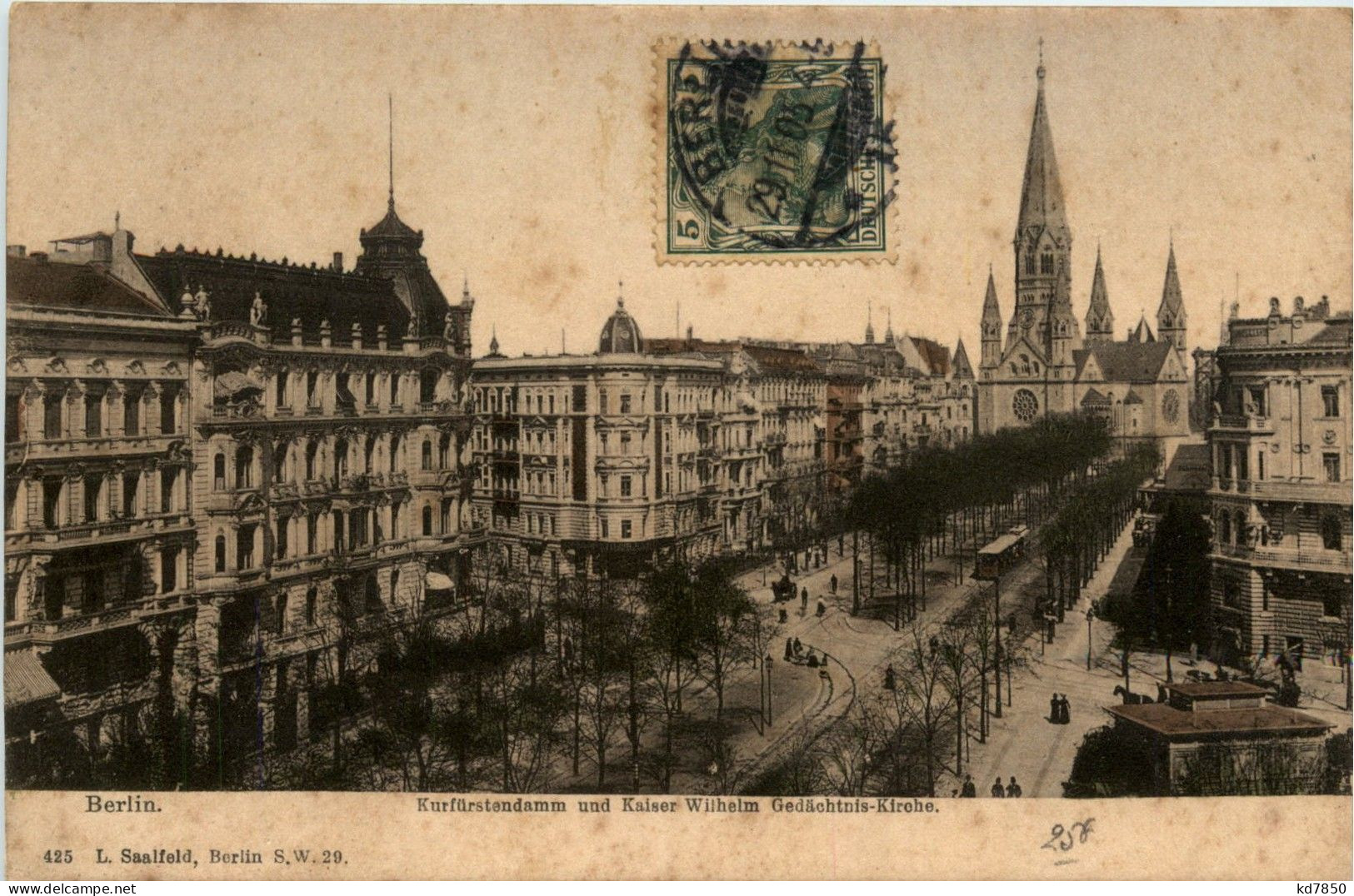 Berlin-Charlottenburg - Kurfürstendamm, - Charlottenburg